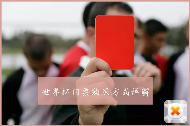 世界杯门票购买方式详解