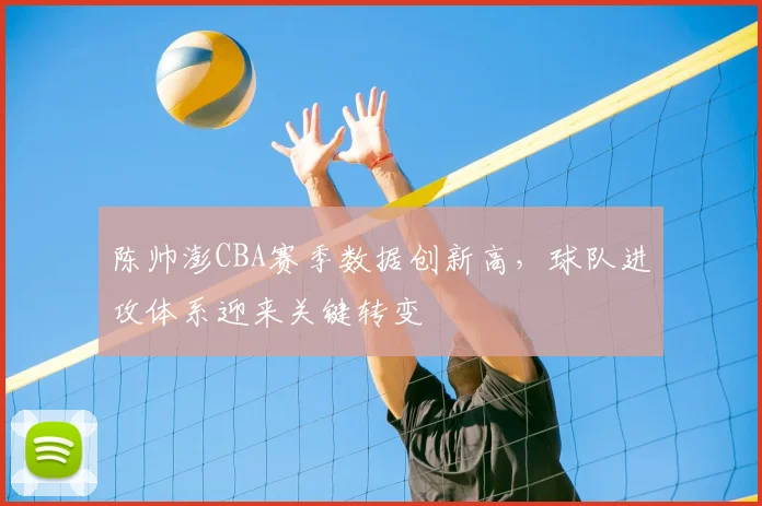陈帅澎CBA赛季数据创新高,球队进攻体系迎来关键转变